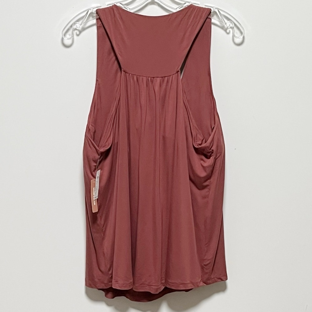 SOMA Closet essential Dusty Rose 
Soft Jersey Racerback versatile bra Tank nwt - Picture 5 of 8